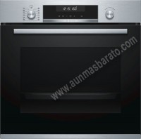 Horno Pirolitico Bosch HBG5780S6 Cristal negro e Inox A