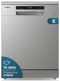 Lavavajillas Hyundai HDW6013EDI00 Inox 14sets Clase E