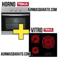 PACKDUOTEKA1 Horno Teka HE715 VITRO TB6315 todo conjunto