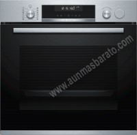 Horno Multifuncion con vapor Bosch HRG5785S6 Cristal negro e Inox A