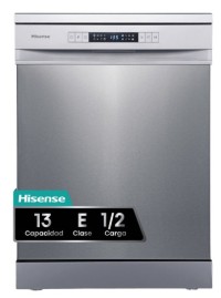 Lavavajillas Hisense HS622E10X Inox 13 servicios CLASE E Lavavajillas Hisense HS622E10X Inox 13 servicios CLASE E