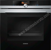 Horno multifuncion con Vapor Siemens HS636GDS2 Cristal negro e Inox