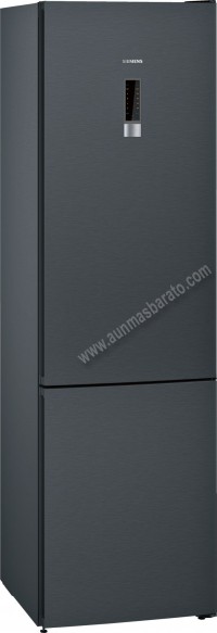 Frigorifico combi Siemens KG39NXXEA NoFrost Black Inox 203cm 