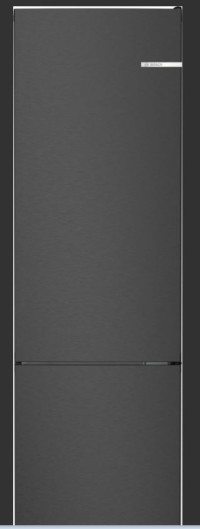 Frigorífico combinado BOSCH KGN392XCF Acero Negro Antihuellas (203 x 60 cm)