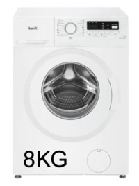Lavadora KUNFT KWM5317 8kg 1400rpm Blanca 