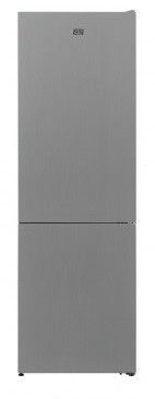 Frigorífico combi NEW POL NWC186EEI No Frost, 186 cm, Eficiencia E, Inox