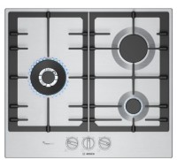 Placa de gas NaturaL BOSCH PCC6A5I90 Serie 6 60 cm Acero Placa de gas NaturaL BOSCH PCC6A5I90 Serie 6 60 cm Acero
