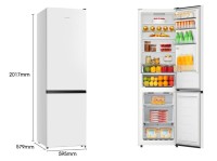 Frigorífico Combi HISENSE RB440N4AWC No Frost  Alto 201cm 