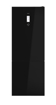 Frigorífico Combi TEKA RBF78620GBK Cristal Negro (201 x 59.5 cm) No Frost 2 puertas