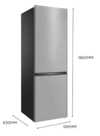 Frigorifico combi TCL RF318BLE0 NoFrost INOX 185cm 