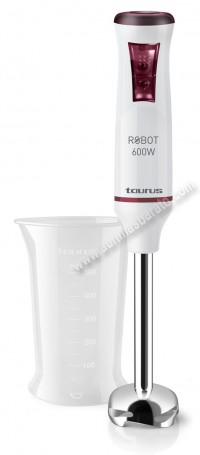Batidora de mano Taurus Robot600Inox 600W Blanca e inox