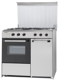 Cocina BECKEN S9055IXA (55 L - Gas Butano-propano - Inox)