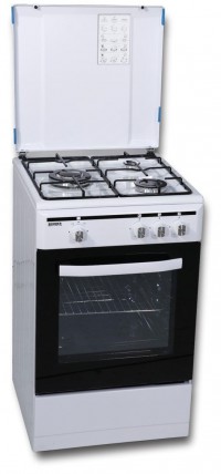 Cocina de gas Rommer VCH350FGBUT 3 fuegos Blanco