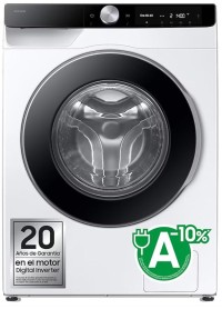Lavadora Samsung WW11DG6B85LKU3 11Kg 1400rpm Blanco 